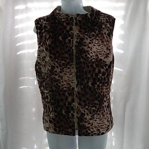 Coldwater Creek reversible vest